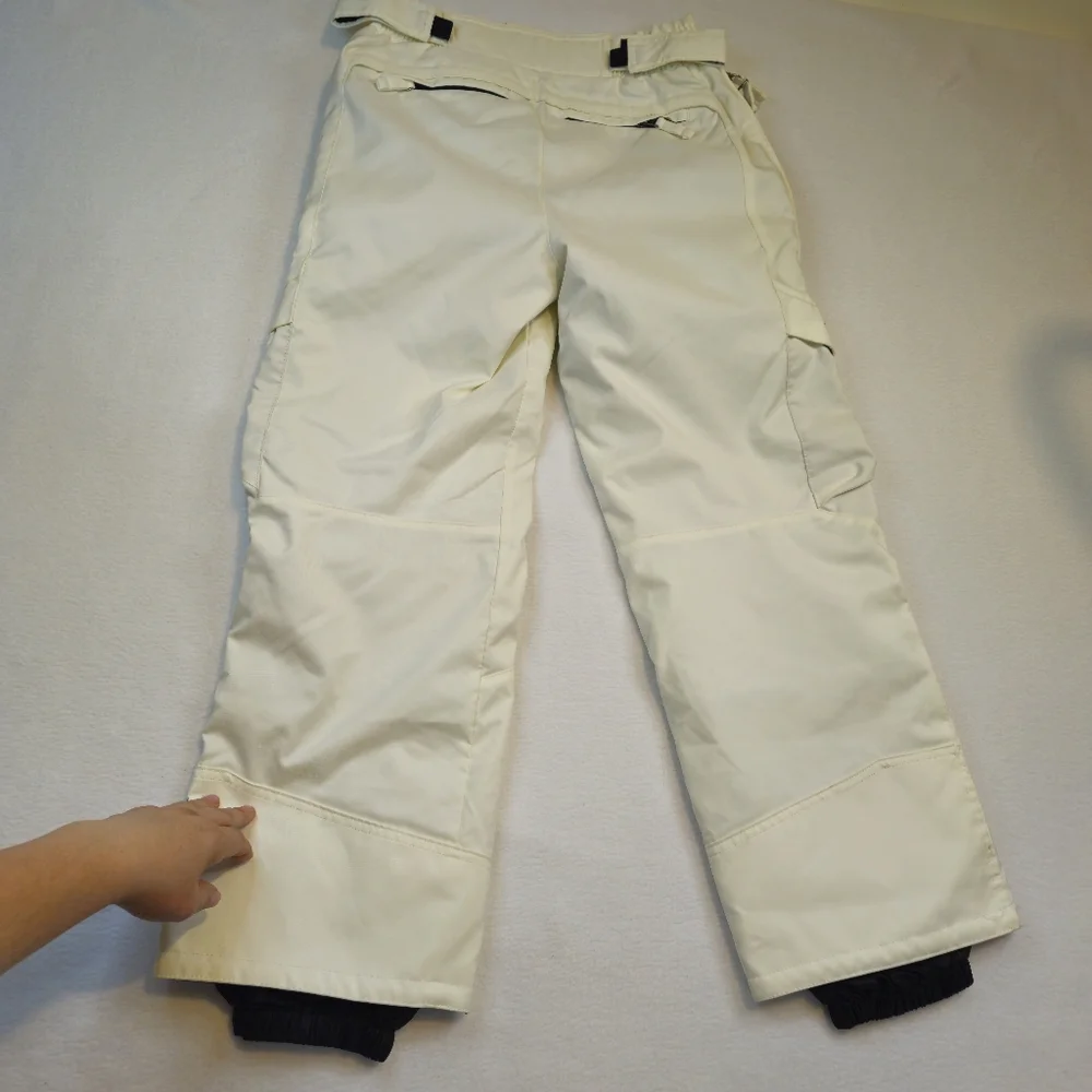 DESCENTE Cream Snow Pants Size JUNIOR‎ 14